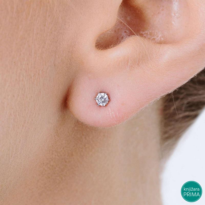 Minđuše LUCA BARRA Crystal 3 