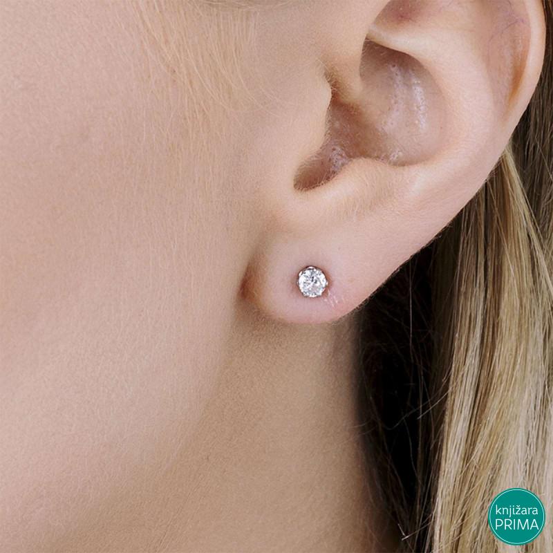 Minđuše LUCA BARRA Crystal 4 