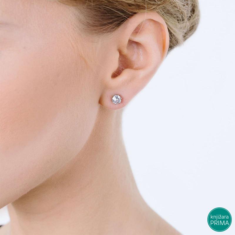 Minđuše LUCA BARRA Crystal 5 