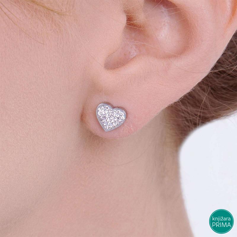 Minđuše LUCA BARRA Hearts 