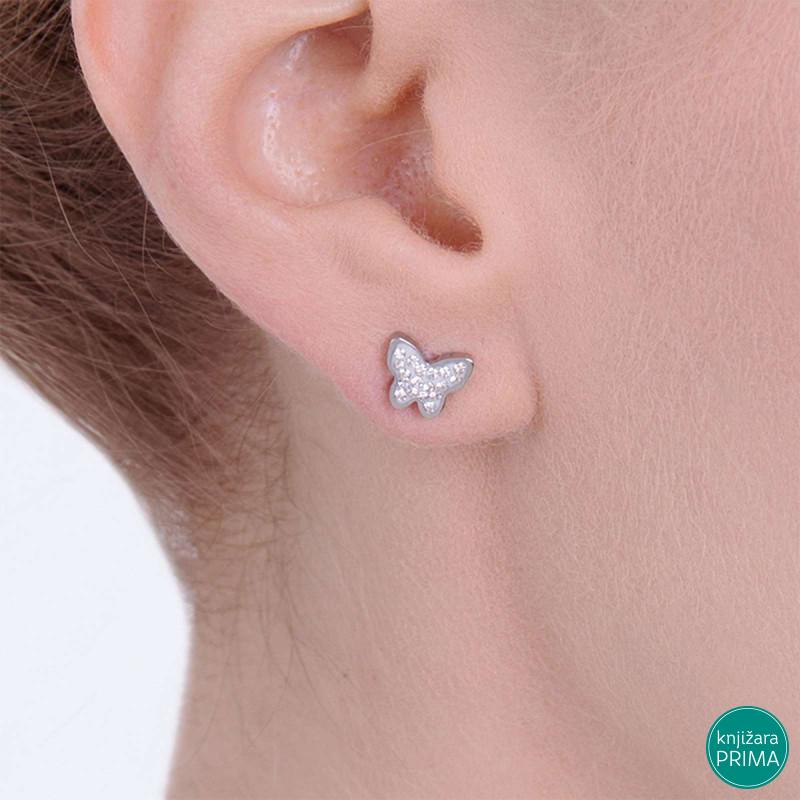 Minđuše LUCA BARRA Butterfly 