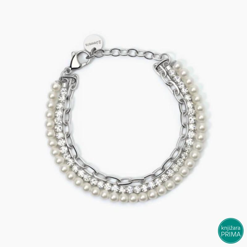 Narukvica 2JEWELS Pearl Planet 