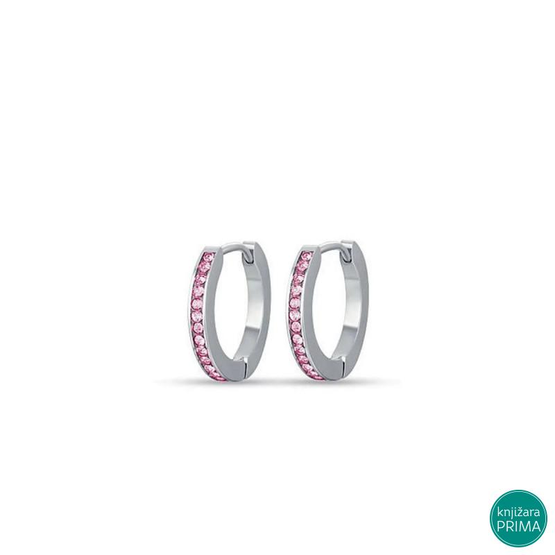 Minđuše LUCA BARRA Pink 