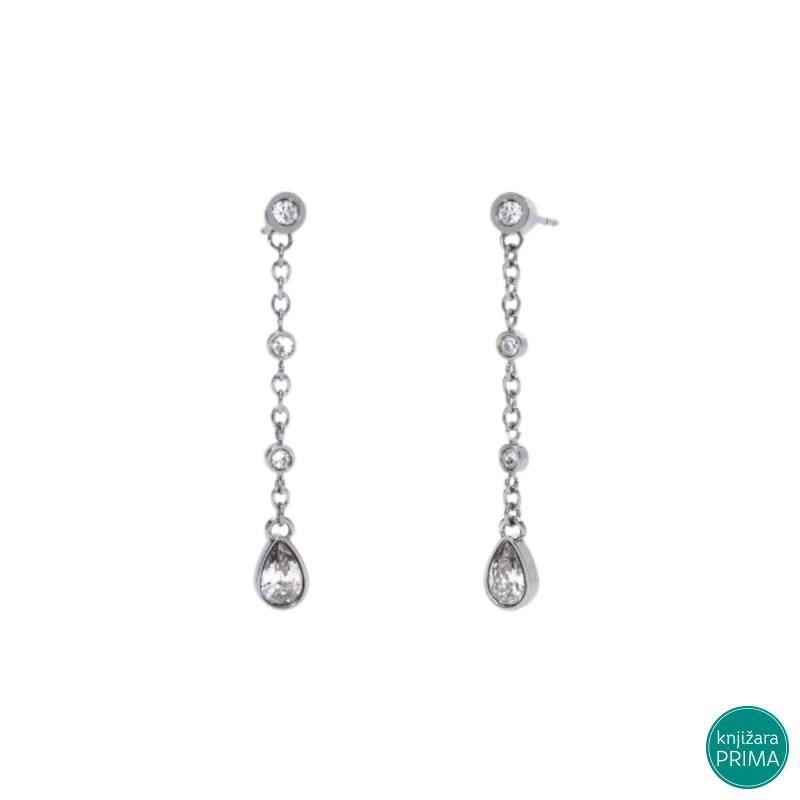 Minđuše 2JEWELS Teardrop 