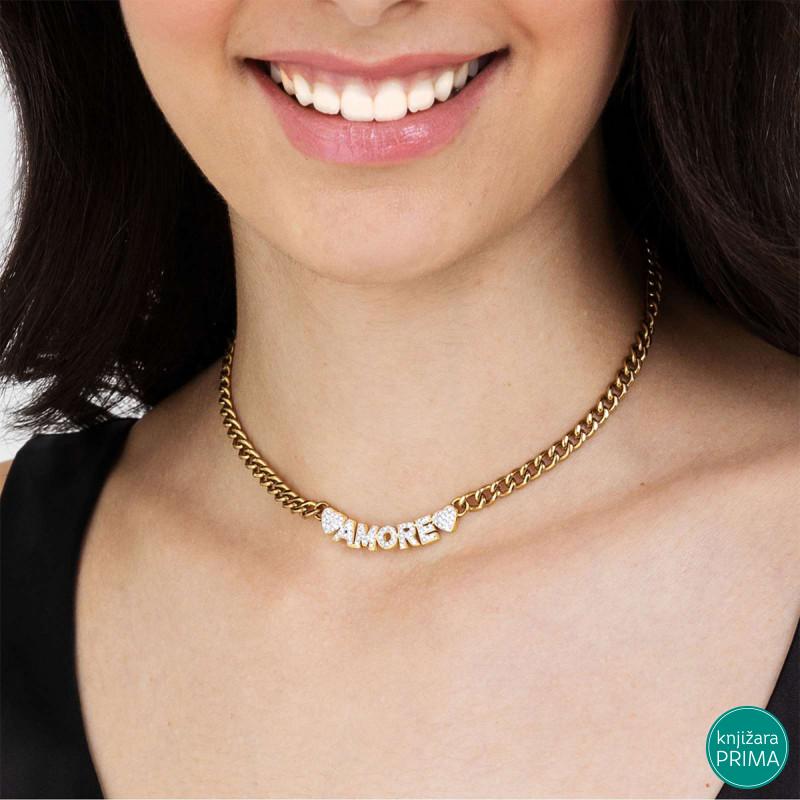 Ogrlica LUCA BARRA Amore 