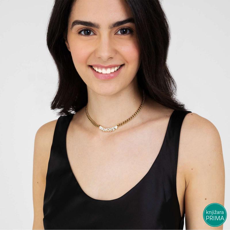 Ogrlica LUCA BARRA Amore 