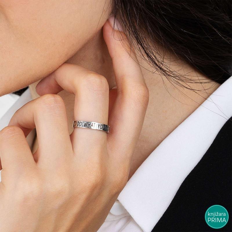 Prsten LUCA BARRA Do What You Love 