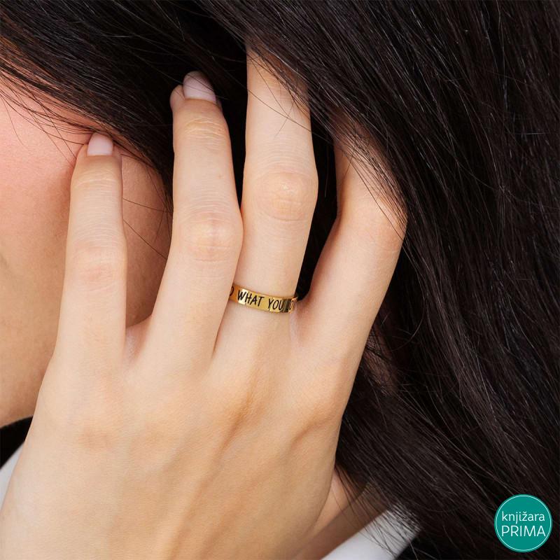 Prsten LUCA BARRA Do What You Love 