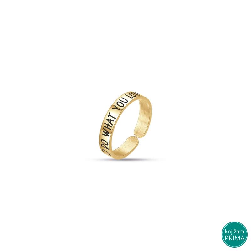 Prsten LUCA BARRA Do What You Love 