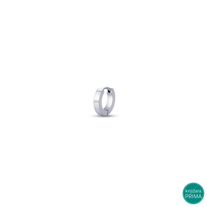 Minđuša LUCA BARRA Hoop 13 silver 