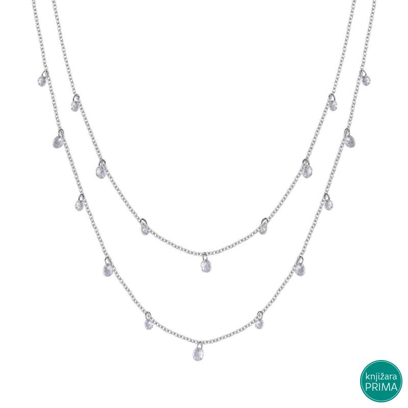 Ogrlica LUCA BARRA Crystals 