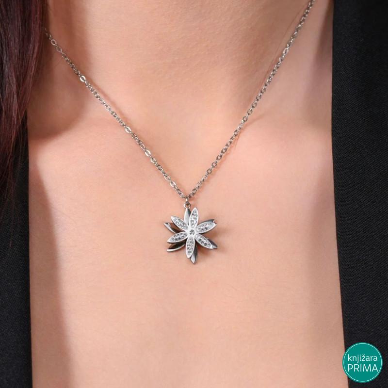 Ogrlica LUCA BARRA cvet života 