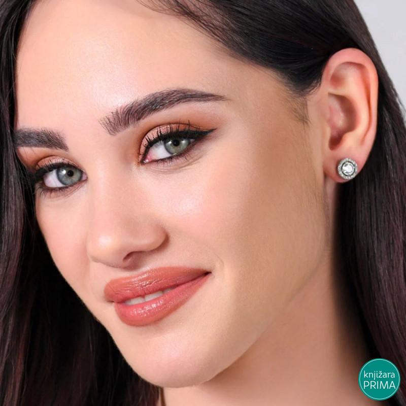 Minđuše LUCA BARRA kristal sa cirkonima 
