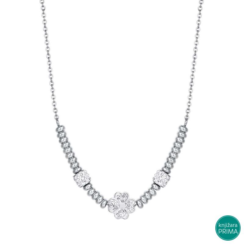 Ogrlica LUCA BARRA Clover love 
