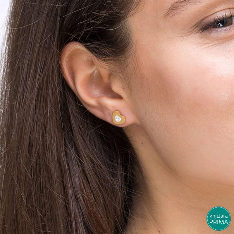 Minđuše LUCA BARRA Hearts 