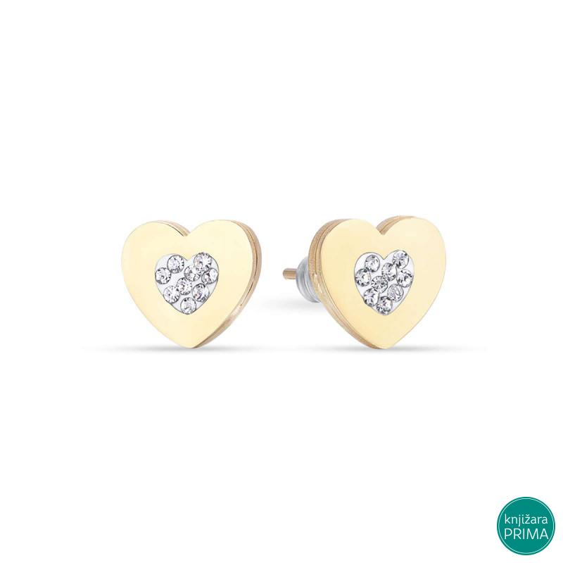 Minđuše LUCA BARRA Hearts 