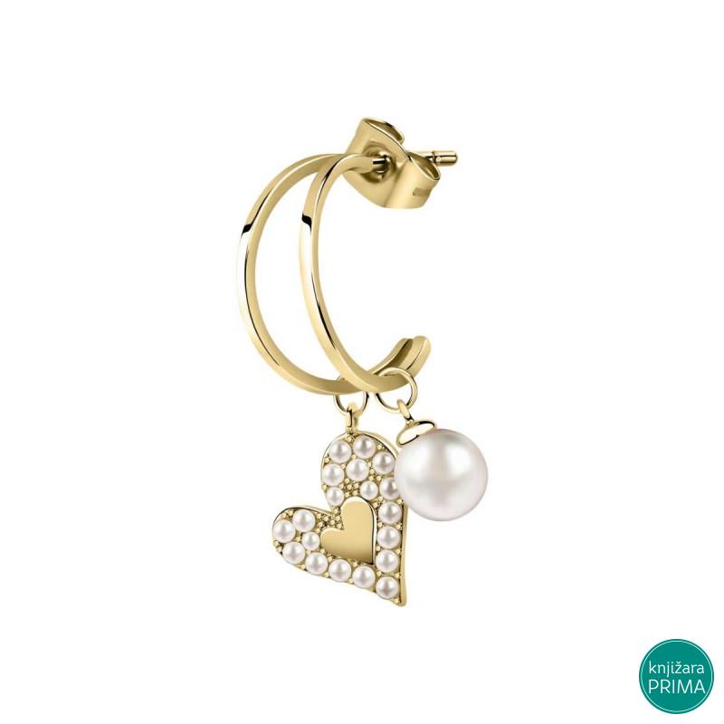 Minđuša singl LA PETITE STORY Pearl 