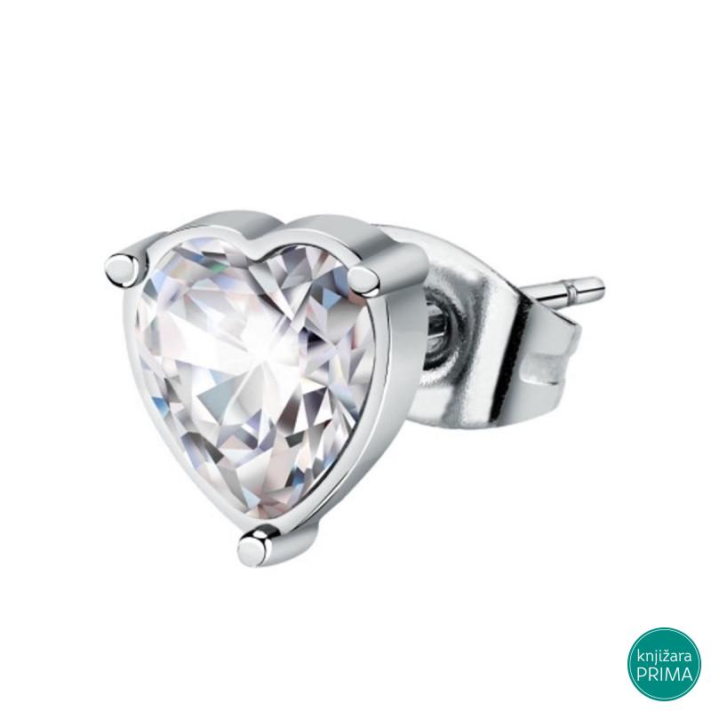 Minđuša singl LA PETITE STORY Heart 