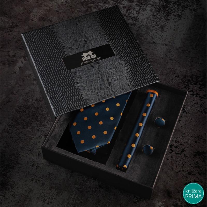 Set TIED UP kravata maramica i manžetne 