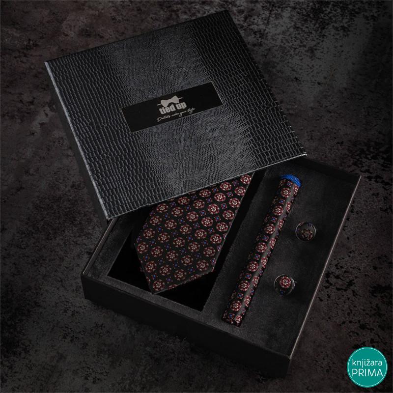 Set TIED UP kravata maramica i manžetne 