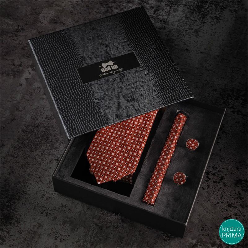 Set TIED UP kravata maramica i manžetne 
