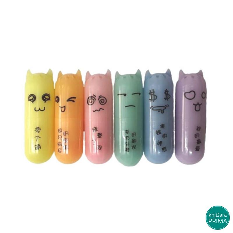 Set tekst markera - monsteri 1/6 