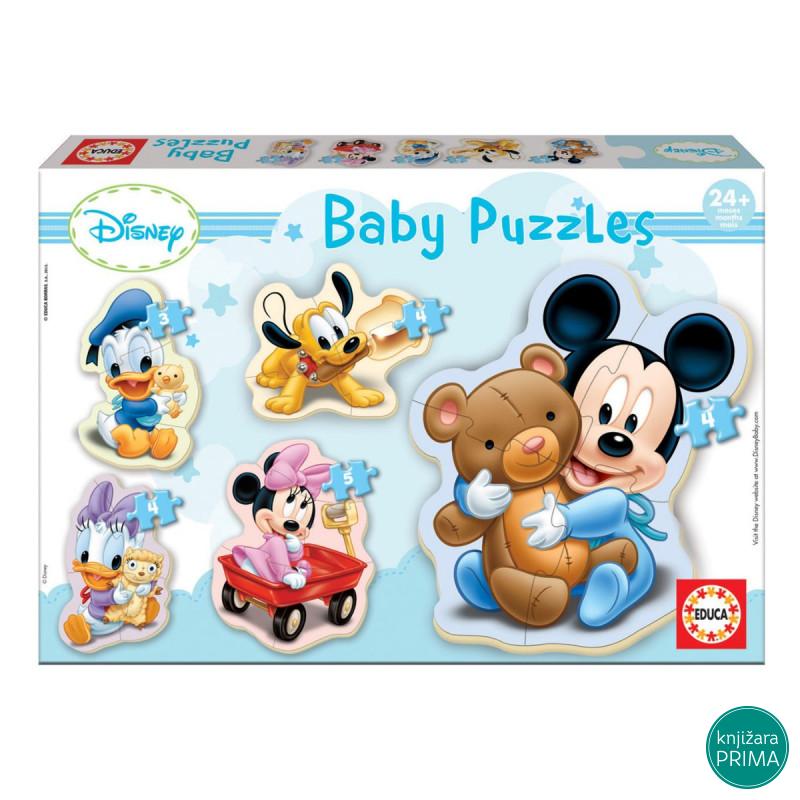 Puzzle EDUCA Baby Mickey 3-5 