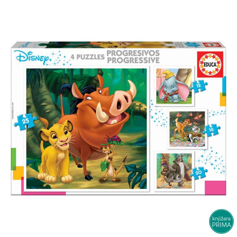 Puzzle EDUCA Disney Animals 