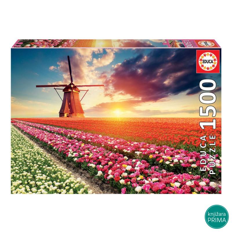 Puzzle EDUCA 1500 Tulips 
