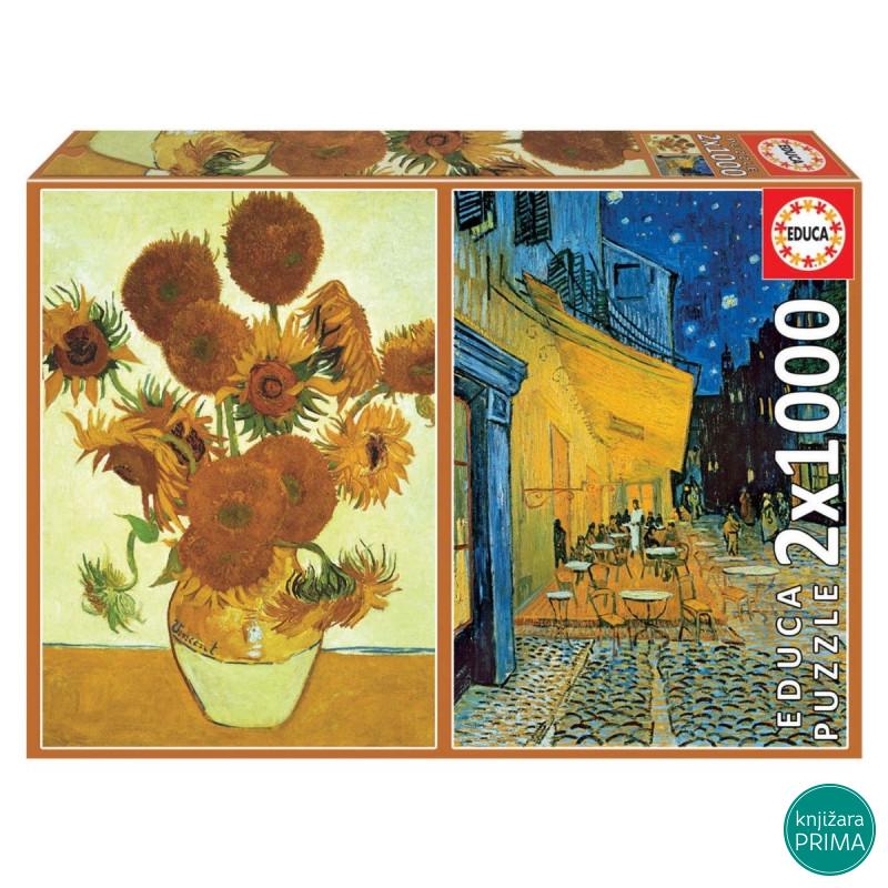 Puzzle EDUCA 1000x2 Van Gogh 
