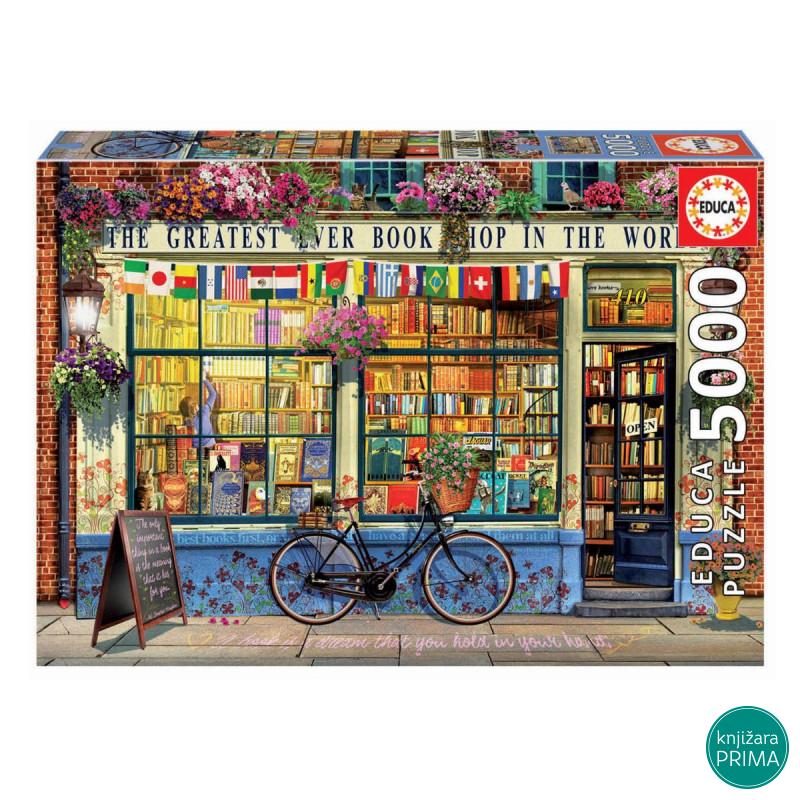 Puzzle EDUCA 5000 Greatest Ever Bookshop 