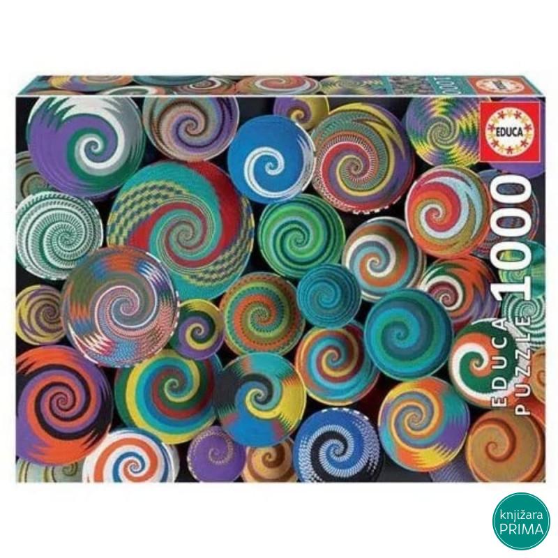 Puzzle EDUCA 1000 Afričke korpe 