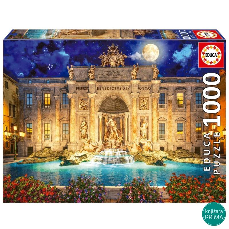 Puzzle EDUCA 1000 Fontana Di Trevi 