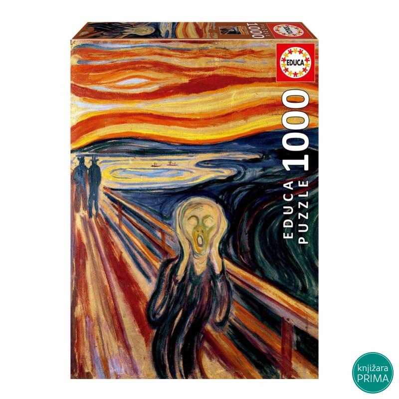 Puzzle EDUCA 1000 Munk Scream 