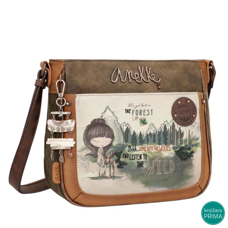 Torba ANEKKE The Forest medium printed shoulder bag 