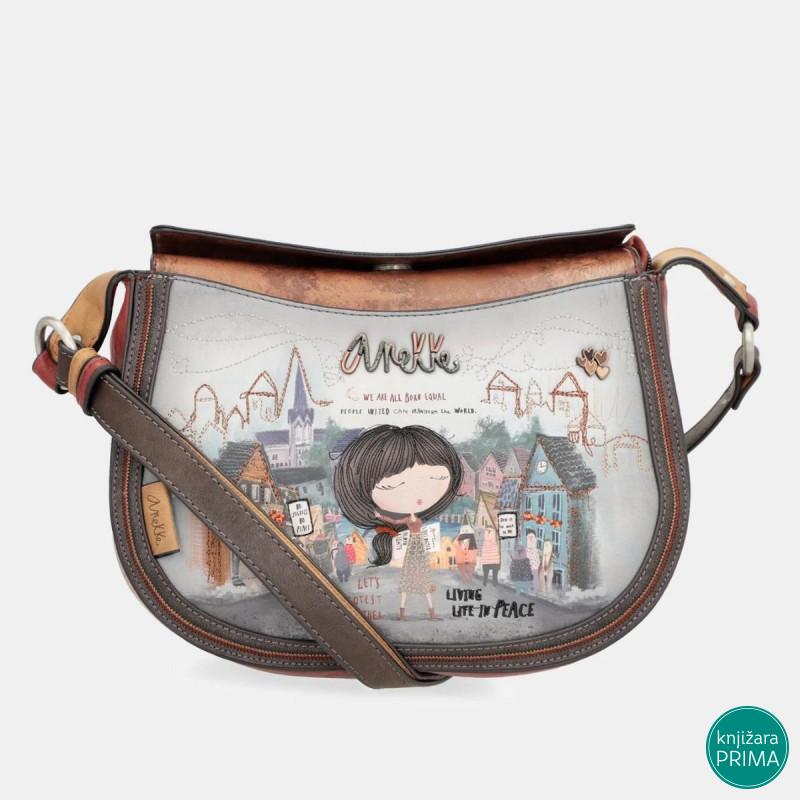 Torba ANEKKE Voice oval shoulder bag 