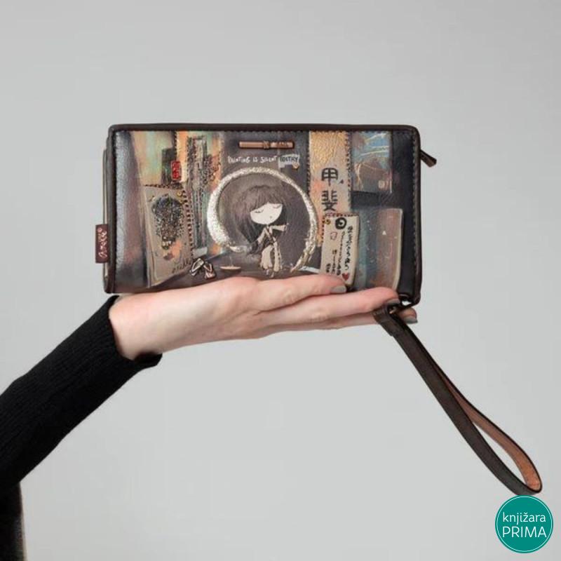 Novčanik ANEKKE Shoen Brown Large RFID 