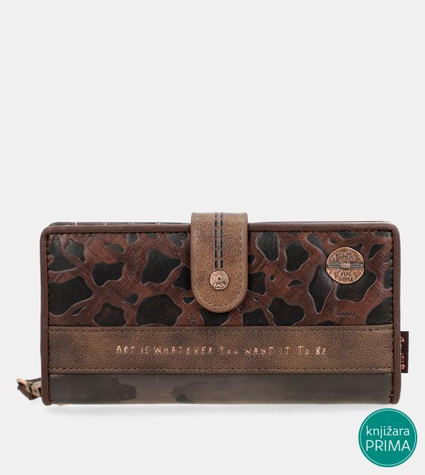 Novčanik ANEKKE Shoen Brown Large RFID 