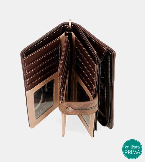 Novčanik ANEKKE Shoen Brown Large RFID 