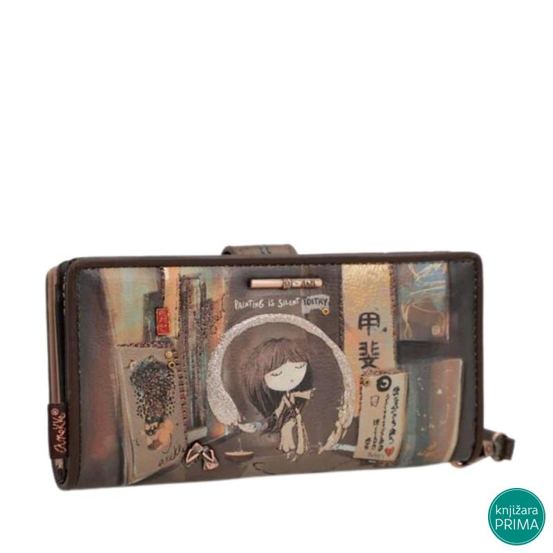 Novčanik ANEKKE Shoen Brown Large RFID 