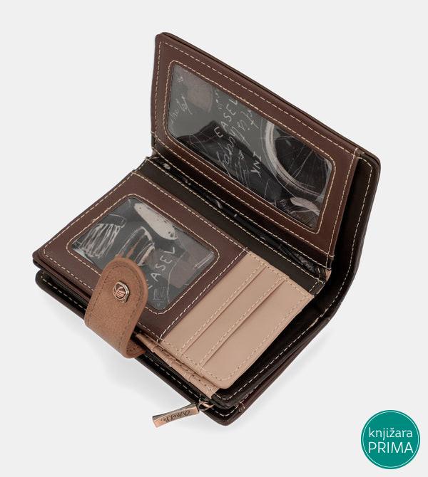 Novčanik ANEKKE Shoen Brown Medium RFID 