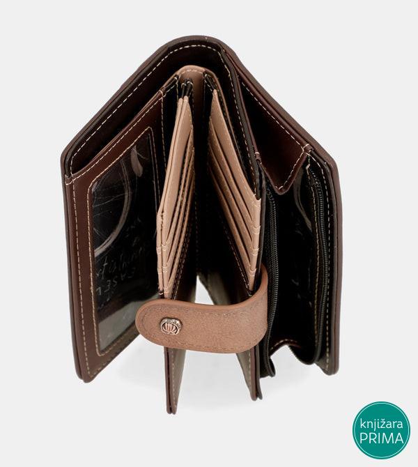 Novčanik ANEKKE Shoen Brown Medium RFID 