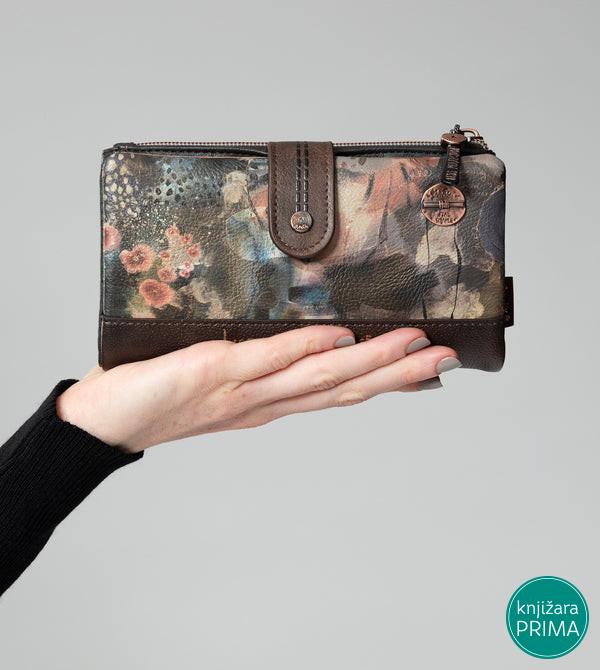 Novčanik ANEKKE Shoen Brown Large Flexible RFID 