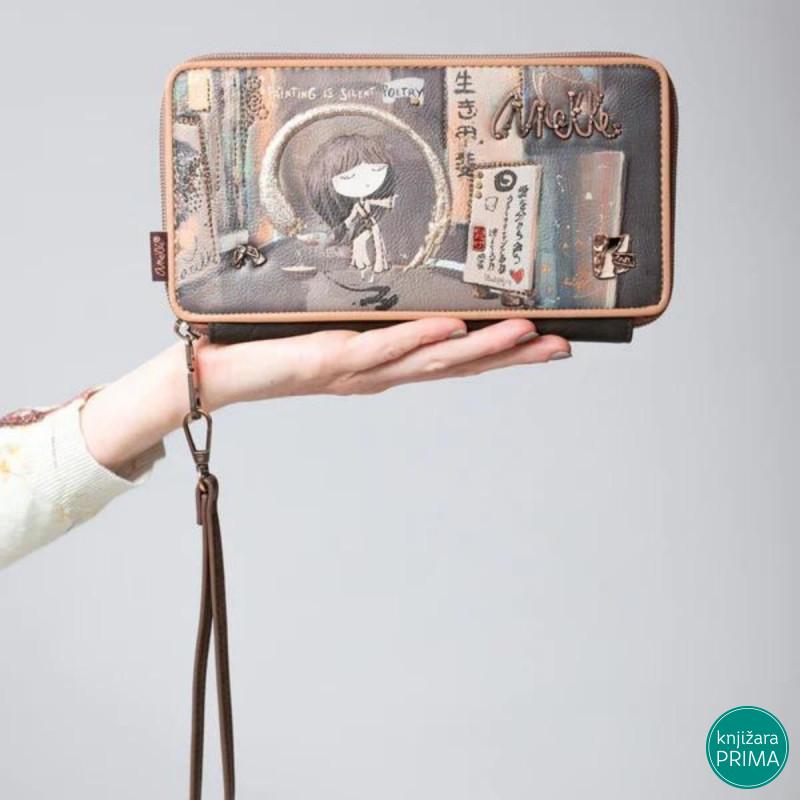 Novčanik ANEKKE Shoen Brown Passport Wallet 