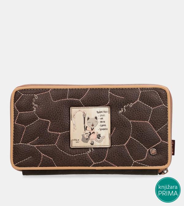 Novčanik ANEKKE Shoen Brown Passport Wallet 