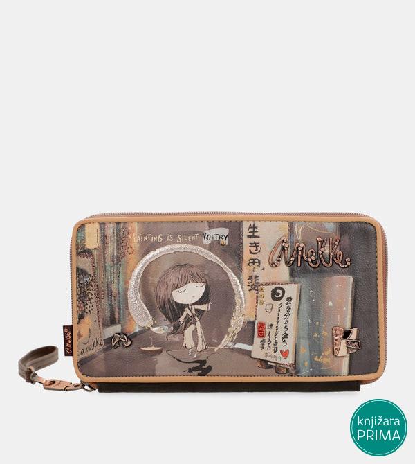 Novčanik ANEKKE Shoen Brown Passport Wallet 