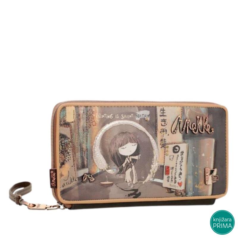 Novčanik ANEKKE Shoen Brown Passport Wallet 