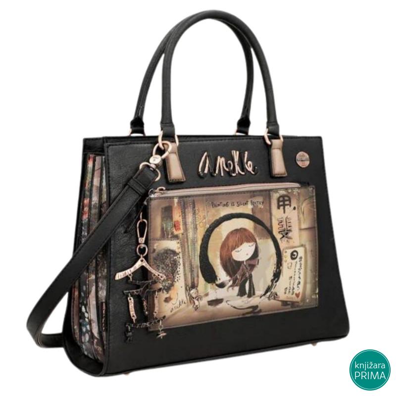 Torba ANEKKE Shoen Black Tote 