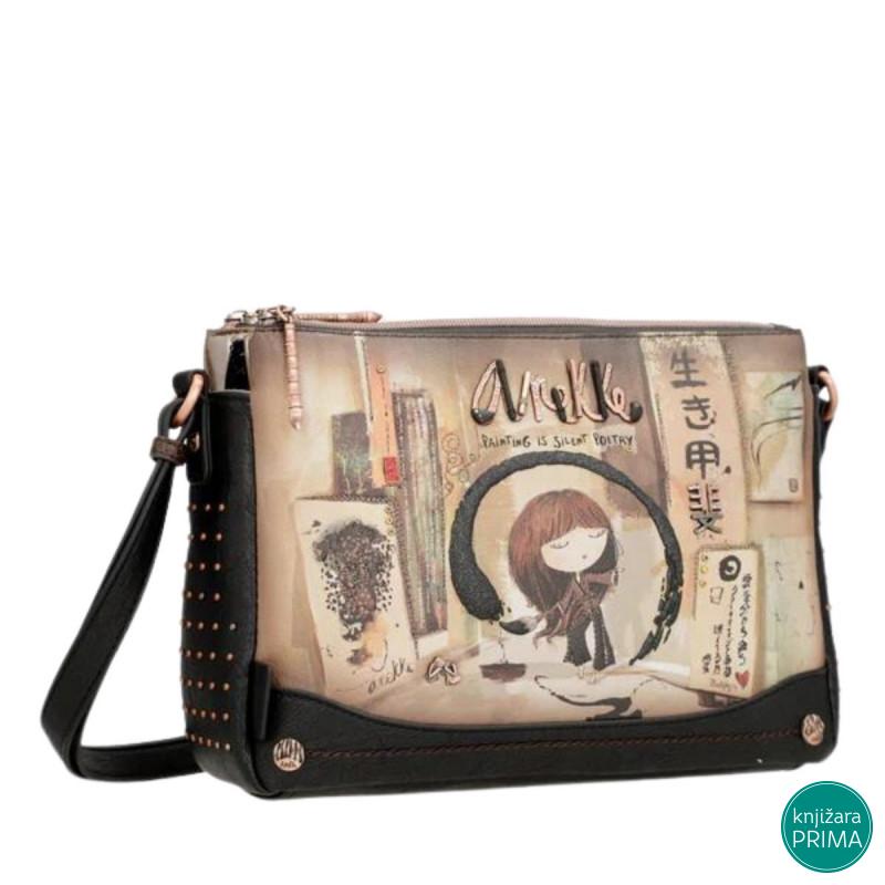 Torba ANEKKE Shoen Black 3 Compartments 