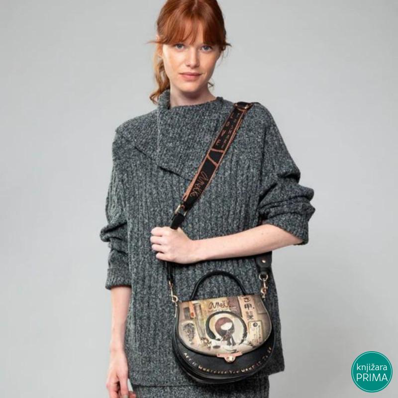 Torba ANEKKE Shoen Black Oval 